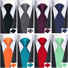 Solid Color Tie